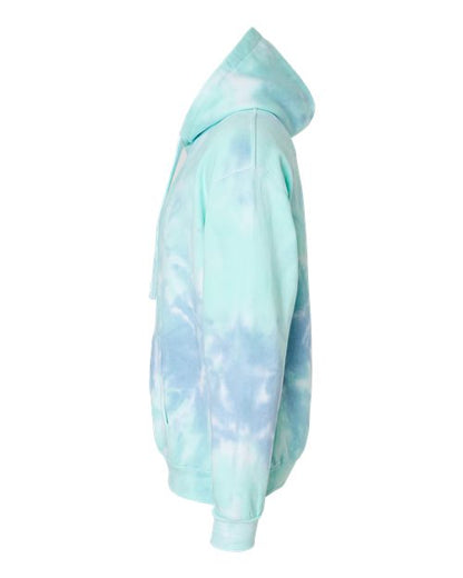 Colortone Tie-Dyed Hooded Sweatshirt 8777 Slushy