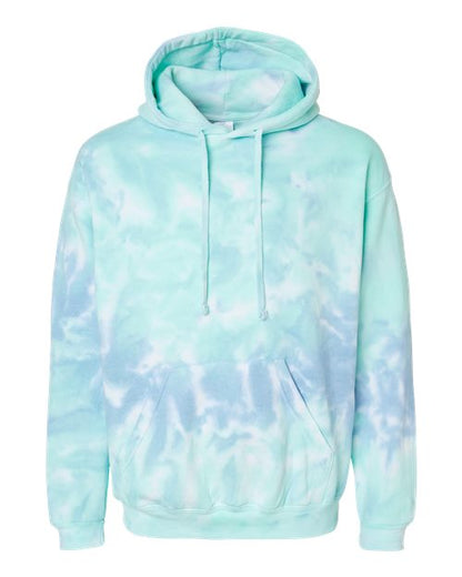 Colortone Tie-Dyed Hooded Sweatshirt 8777 Slushy
