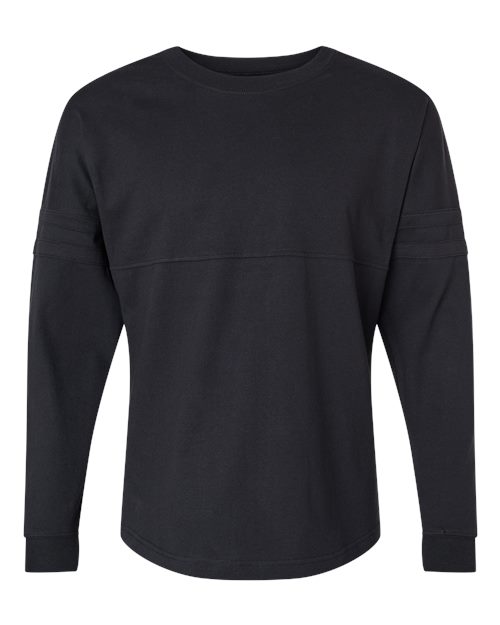 Boxercraft Women's Pom Pom Long Sleeve Jersey T-Shirt BW3514 Black