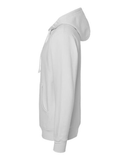 Independent Trading Co. Midweight Hooded Sweatshirt SS4500 Smoke Custom Embroidered Business Logo