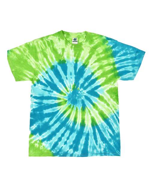 Colortone Multi-Color Tie-Dyed T-Shirt 1000 St Lucia