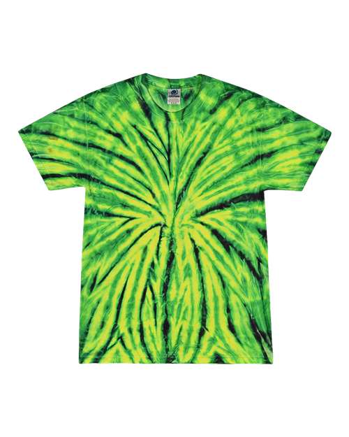 Colortone Multi-Color Tie-Dyed T-Shirt 1000 Wild Spider