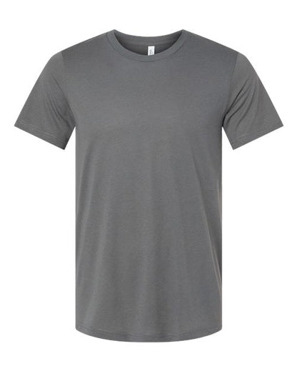 BELLA + CANVAS Triblend Tee 3413 Sea Green Triblend Custom Embroidered Business Logo