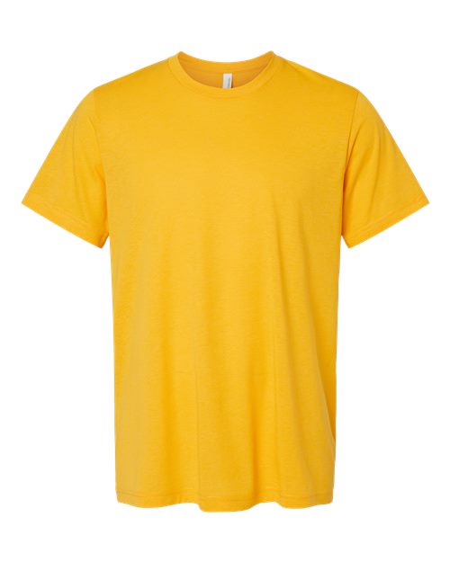 BELLA + CANVAS Triblend Tee 3413 Solid Forest Triblend Custom Embroidered Business Logo