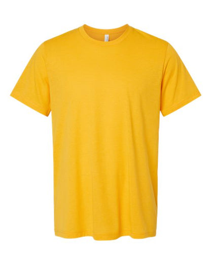 BELLA + CANVAS Triblend Tee 3413 Solid Forest Triblend Custom Embroidered Business Logo