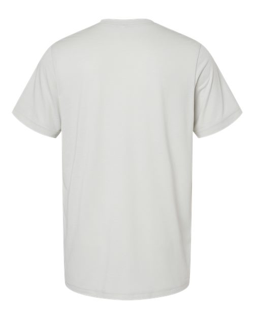 BELLA + CANVAS Triblend Tee 3413 Solid Silver Triblend Custom Embroidered Business Logo