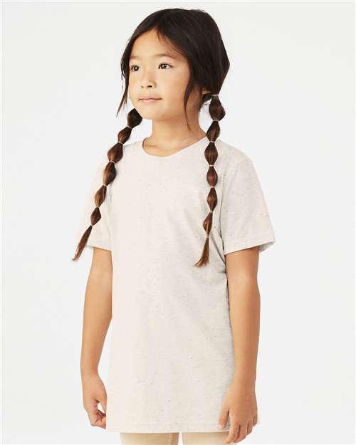 BELLA + CANVAS Youth Triblend Tee 3413Y Custom Embroidered Business Logo