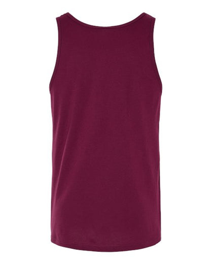 BELLA + CANVAS Jersey Tank 3480 Maroon
