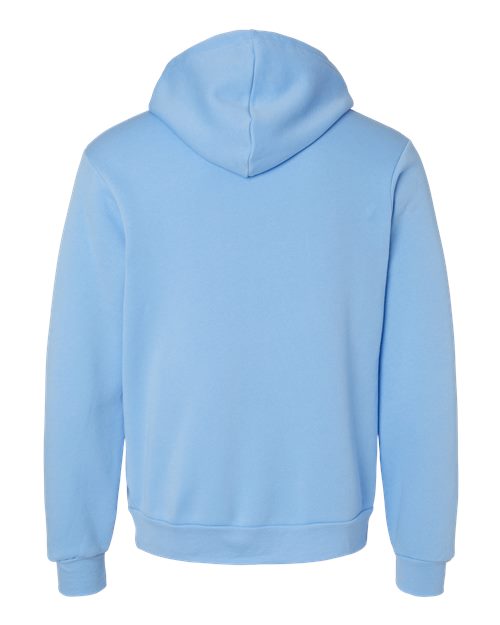 BELLA + CANVAS Sponge Fleece Hoodie 3719 Cardinal Custom Embroidered Business Logo