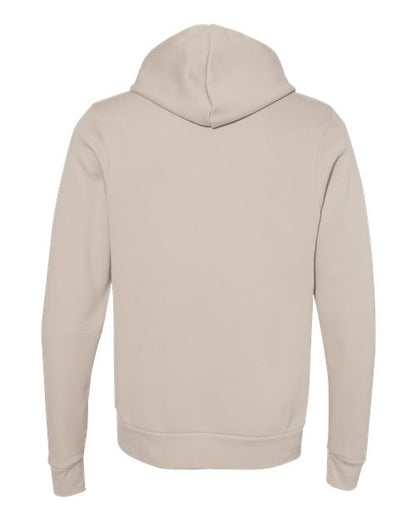 BELLA + CANVAS Sponge Fleece Hoodie 3719 Heather Dust Custom Embroidered Business Logo