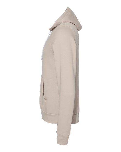BELLA + CANVAS Sponge Fleece Hoodie 3719 Heather Dust Custom Embroidered Business Logo