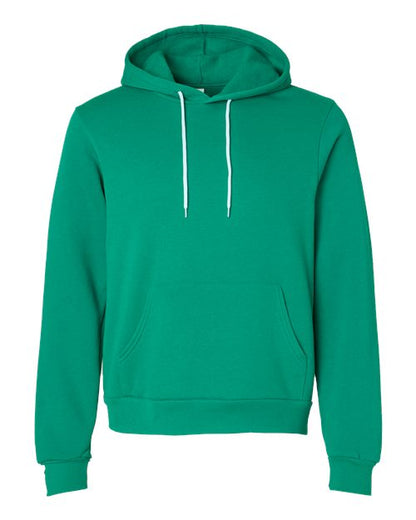 BELLA + CANVAS Sponge Fleece Hoodie 3719 Heather True Royal Custom Embroidered Business Logo