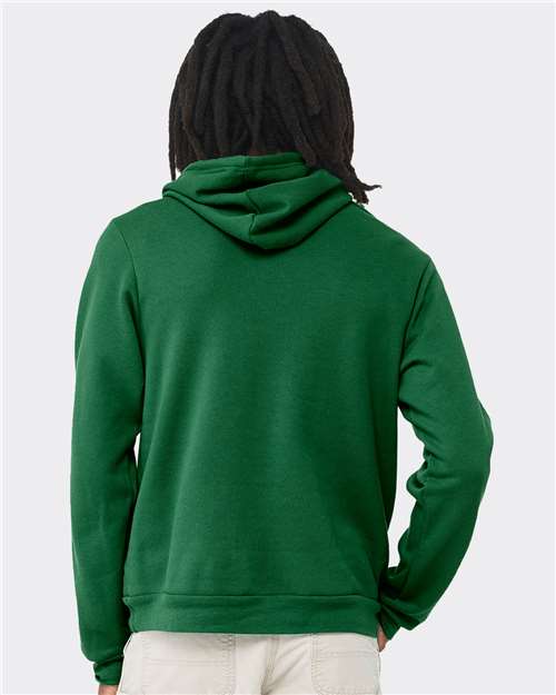 BELLA + CANVAS Sponge Fleece Hoodie 3719 Kelly Custom Embroidered Business Logo