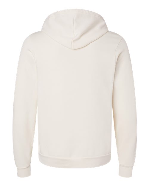 BELLA + CANVAS Sponge Fleece Hoodie 3719 Military Green Custom Embroidered Business Logo