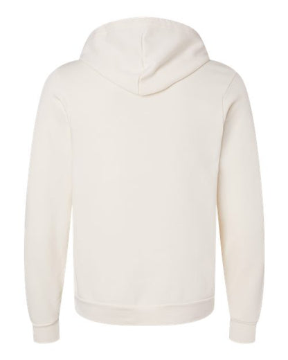 BELLA + CANVAS Sponge Fleece Hoodie 3719 Military Green Custom Embroidered Business Logo