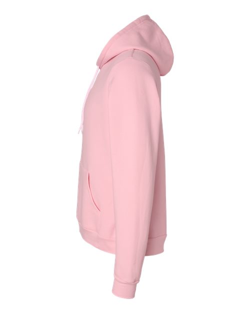 BELLA + CANVAS Sponge Fleece Hoodie 3719 Pink Custom Embroidered Business Logo