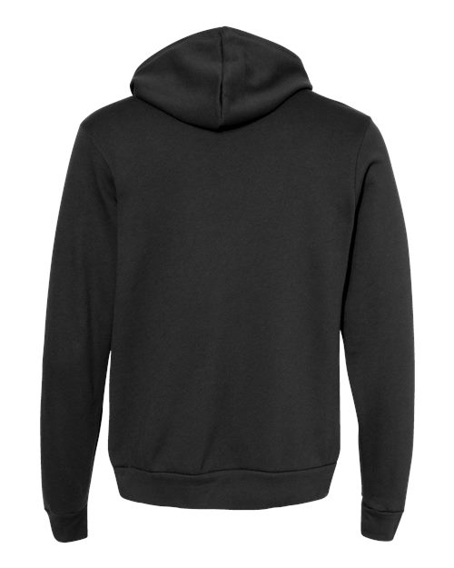 BELLA + CANVAS Sponge Fleece Hoodie 3719 True Royal Custom Embroidered Business Logo