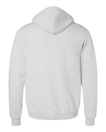 BELLA + CANVAS Sponge Fleece Full-Zip Hoodie 3739 Silver