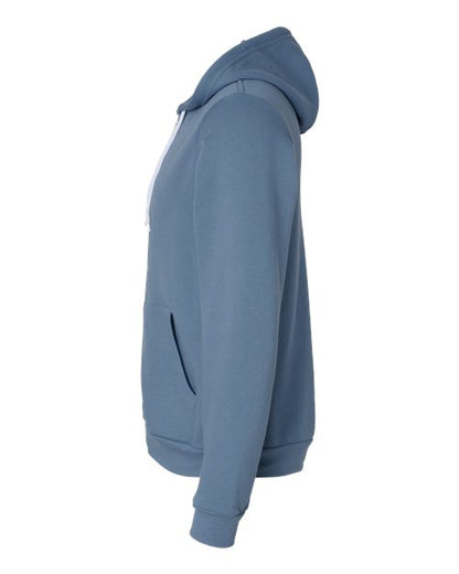 BELLA + CANVAS Sponge Fleece Full-Zip Hoodie 3739 Steel Blue