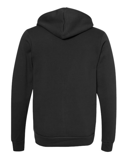 BELLA + CANVAS Sponge Fleece Full-Zip Hoodie 3739 Vintage Black
