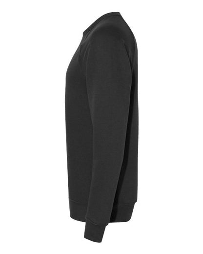 BELLA + CANVAS Sponge Fleece Raglan Crewneck Sweatshirt 3901 Vintage Black