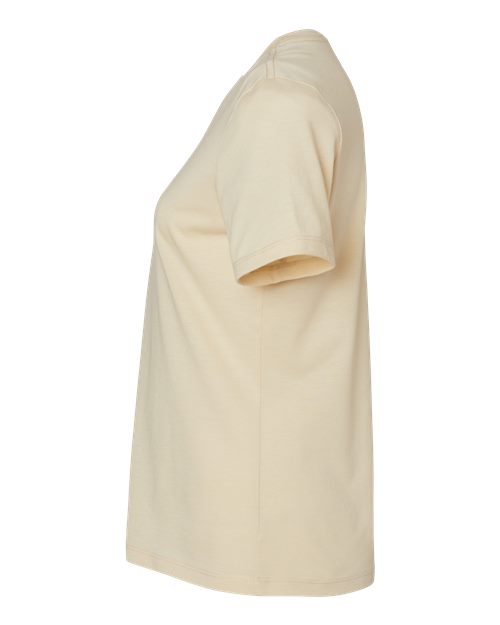 BELLA + CANVAS Women’s Relaxed Fit Heather CVC Tee 6400CVC Heather Soft Cream