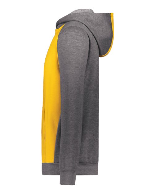 Augusta Sportswear Youth Eco Revive™ Three-Season Triblend Fleece Hooded Sweatshirt 6866