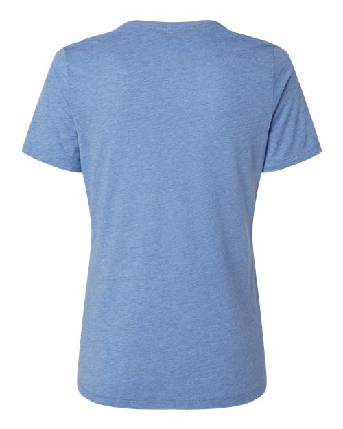 BELLA + CANVAS Women’s Relaxed Fit Triblend Tee 6413 Custom Embroidered Business Logo