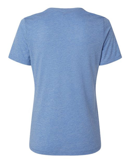 BELLA + CANVAS Women’s Relaxed Fit Triblend Tee 6413 Custom Embroidered Business Logo