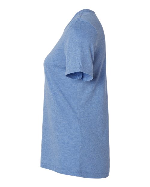 BELLA + CANVAS Women’s Relaxed Fit Triblend Tee 6413 Blue Triblend
