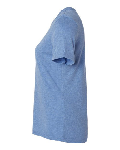 BELLA + CANVAS Women’s Relaxed Fit Triblend Tee 6413 Blue Triblend