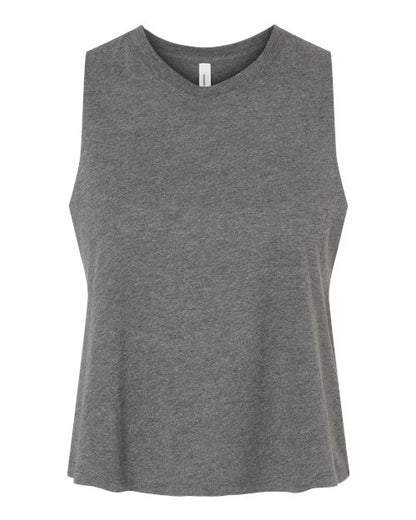 BELLA + CANVAS Women's Racerback Crop Tank 6682
