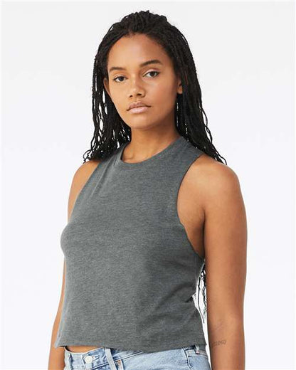 BELLA + CANVAS Women's Racerback Crop Tank 6682