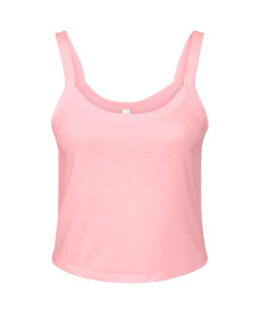 BELLA + CANVAS Women's Micro Rib Spaghetti Strap Tank 1012