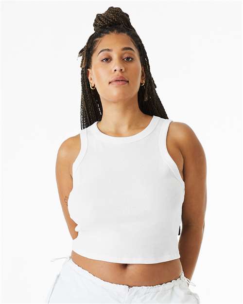 Custom Embroidered  BELLA + CANVAS Women's Micro Rib Racer Tank 1019  