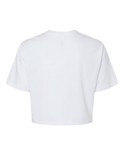 BELLA + CANVAS Women's Jersey Crop Tee 6482 Custom Embroidered Business Logo