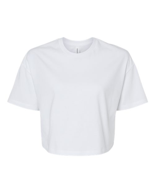 BELLA + CANVAS Women's Jersey Crop Tee 6482 Custom Embroidered Business Logo