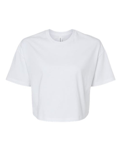 BELLA + CANVAS Women's Jersey Crop Tee 6482 Custom Embroidered Business Logo