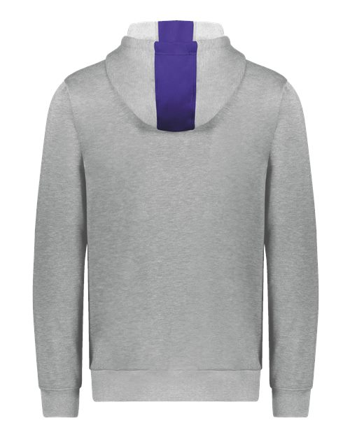 Augusta Sportswear Unisex Eco Revive Three-Season Triblend Fleece Full-Zip Hooded Sweatshirt 11556