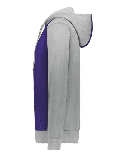 Augusta Sportswear Unisex Eco Revive Three-Season Triblend Fleece Full-Zip Hooded Sweatshirt 11556