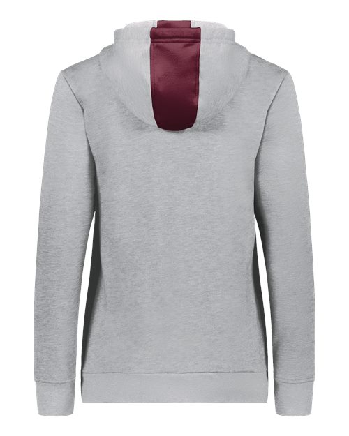 Augusta Sportswear Women's Eco Revive™ Three-Season Triblend Fleece Full-Zip Hooded Sweatshirt 6901