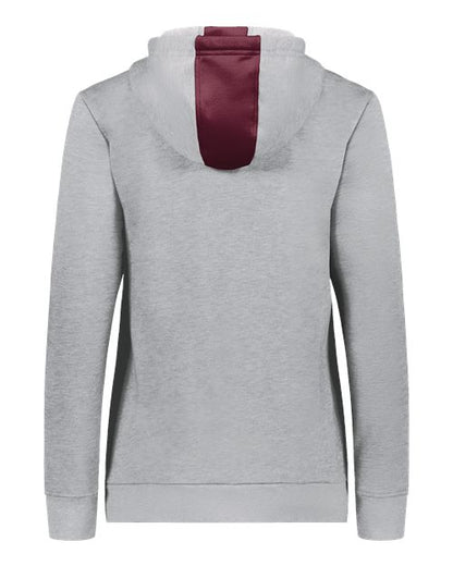 Augusta Sportswear Women's Eco Revive™ Three-Season Triblend Fleece Full-Zip Hooded Sweatshirt 6901