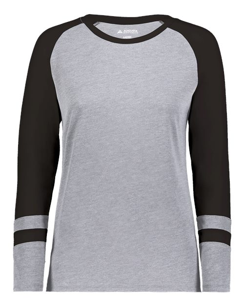 Augusta Sportswear Women's Triblend Fanatic 2.0 Long Sleeve T-Shirt 2917
