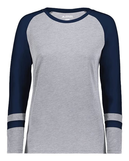 Augusta Sportswear Women's Triblend Fanatic 2.0 Long Sleeve T-Shirt 2917