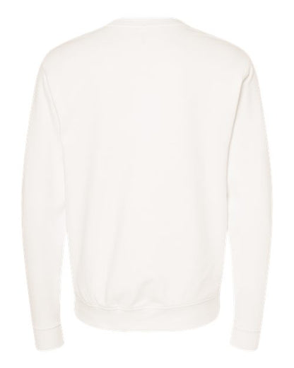 Independent Trading Co. Midweight Crewneck Sweatshirt SS3000 Bone Custom Embroidered Business Logo