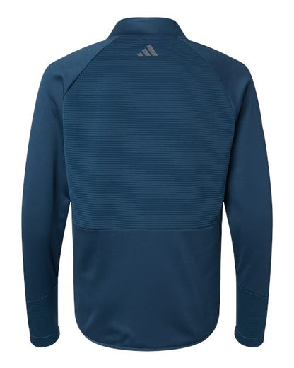 Adidas Quarter-Zip Pullover A587 Custom Embroidered Business Logo