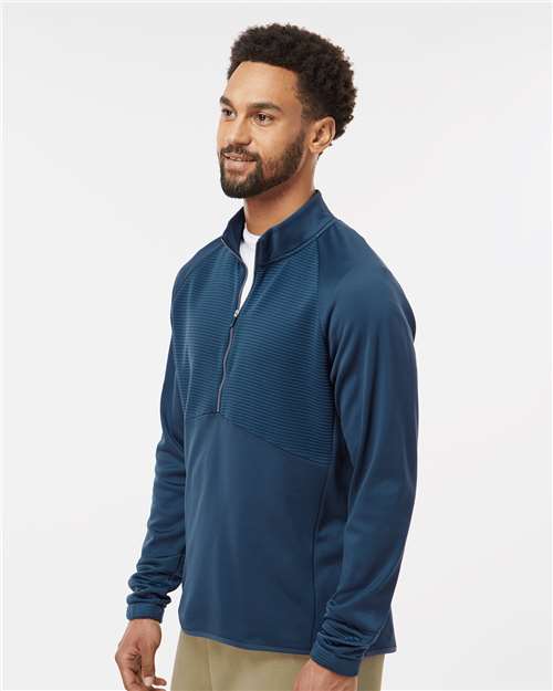 Adidas Quarter-Zip Pullover A587 Custom Embroidered Business Logo