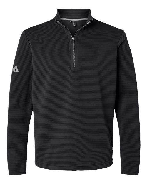 Adidas Spacer Quarter-Zip Pullover A588 Custom Embroidered Business Logo