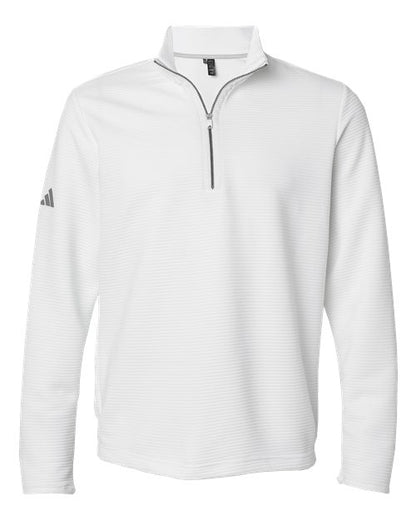 Adidas Spacer Quarter-Zip Pullover A588 Custom Embroidered Business Logo