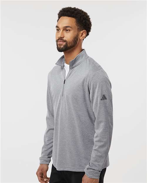 Adidas Lightweight Quarter-Zip Pullover A401 Custom Embroidered Business Logo